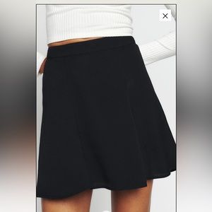 Reformation flounce mini skirt